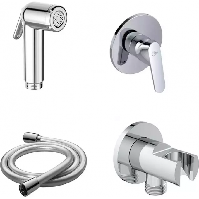 Гигиенический душ IDEAL STANDARD , со смесителем, хром A5960SET Гигиенический душ IDEAL STANDARD , со смесителем, хром A5960SET